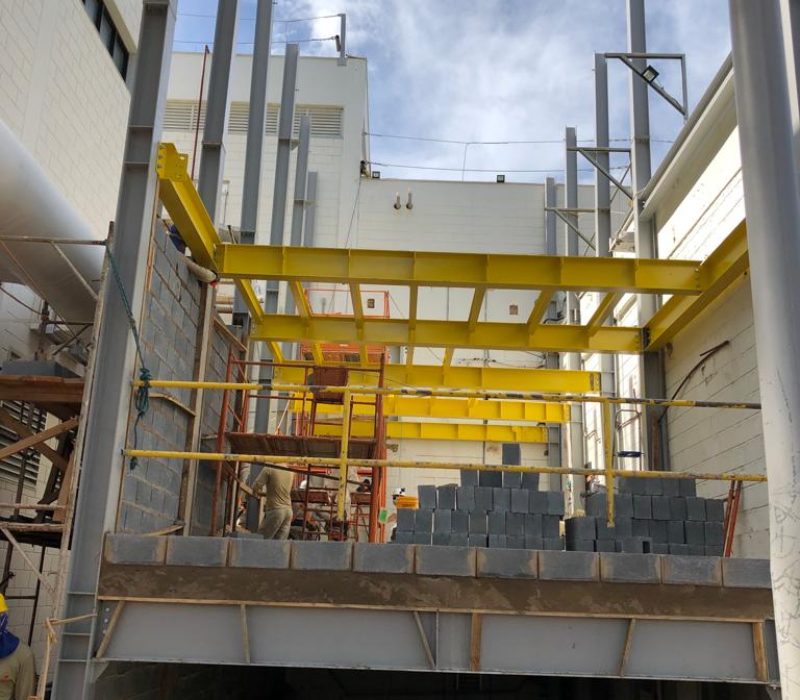 Obra industrial - Projetos e Gestão de projetos