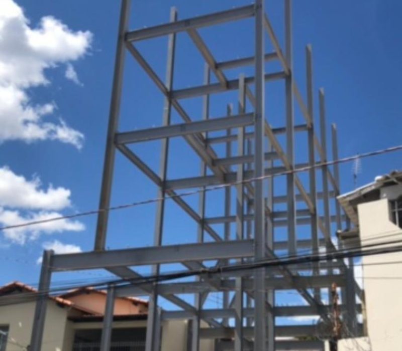 Prédio comercial - Projetos estruturais (Metálicas e fundações)